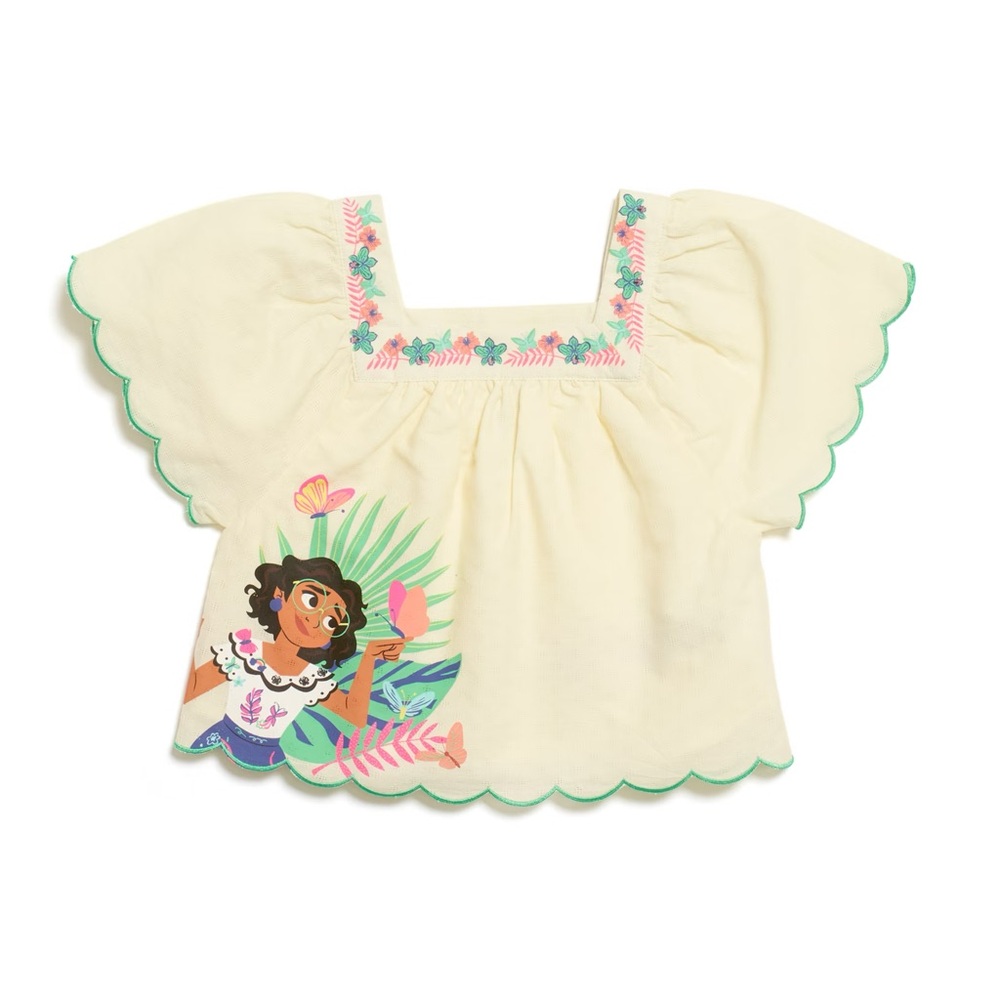 NWT Disney Encanto Mirabel Top for Kids M(7/8)